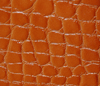 luggage color alligator grain leather swatch